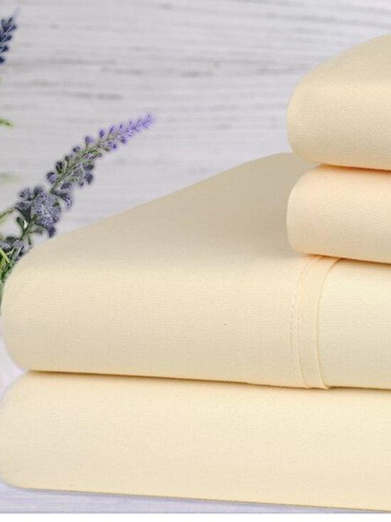 Bamboo Traders Other - QUEEN 1800TC Eco-Friendly Bamboo Lavender Infused Sleep Easy NEW NWT Sheet Set
